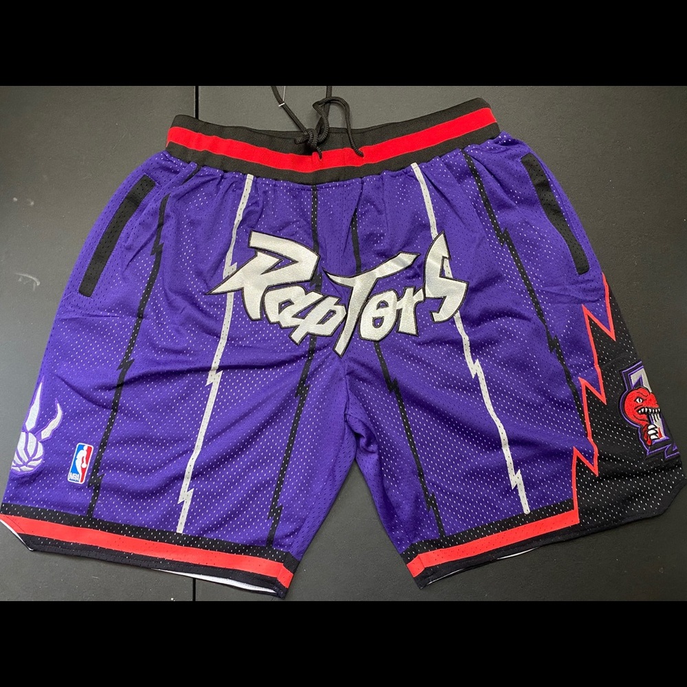 Toronto raptors basketball shorts